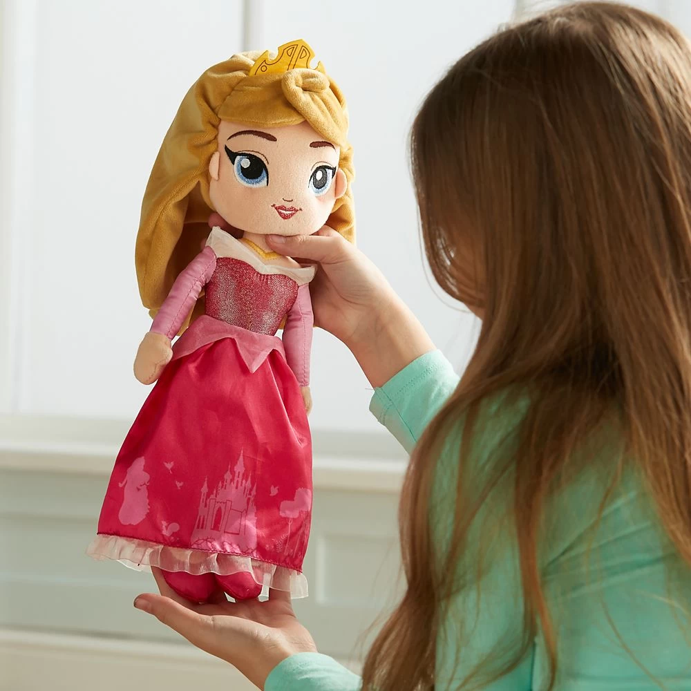 Aurora Plush Doll – Sleeping Beauty – 14 1/2'' 5 Aurora Plush Doll – Sleeping Beauty – 14 1/2'' - Image 3