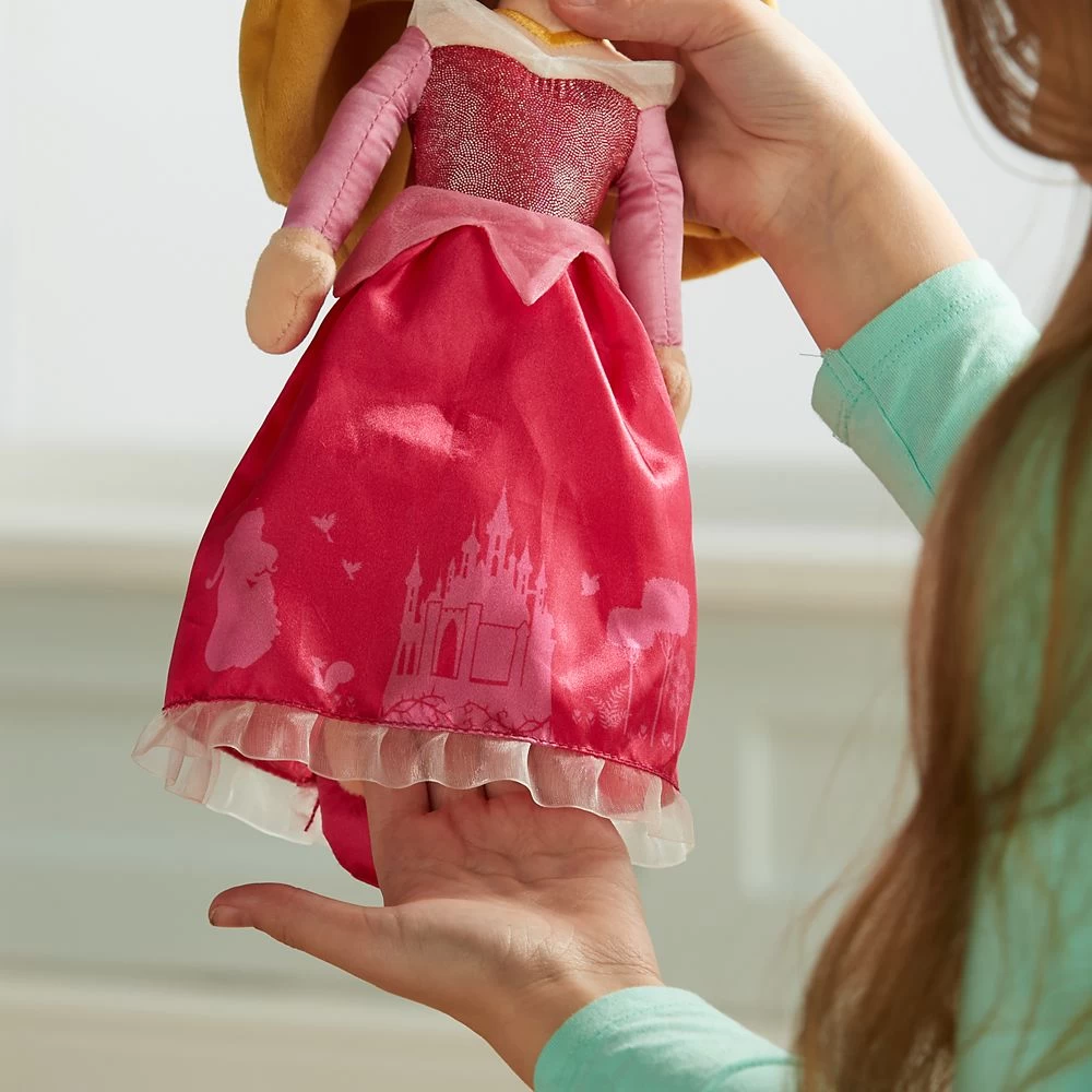 Aurora Plush Doll – Sleeping Beauty – 14 1/2'' 6 Aurora Plush Doll – Sleeping Beauty – 14 1/2'' - Image 4