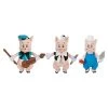 The Three Little Pigs Plush Set – Disney100 – Small 11'' -Disney 1234105804694