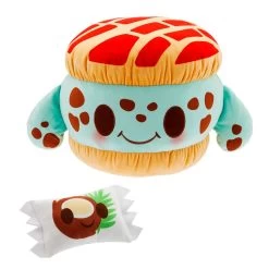 Squirt Concha Bread Ice Cream Sandwich Disney Munchling Plush – Gourmet Goodies – Medium 15'' – Finding Nemo