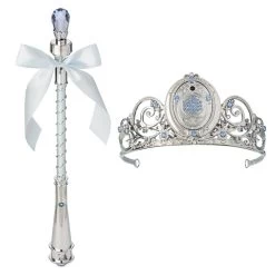 Cinderella Light-Up Costume For Kids With Interactive Light-Up Wand And Tiara By A Leading Role -Disney 2841107379256 3
