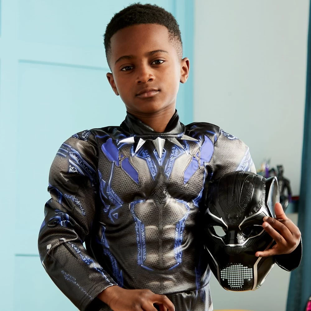 Black Panther Light-Up Costume For Kids 11 Black Panther Light-Up Costume For Kids - Image 9