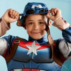 Captain America Costume For Kids 18 Captain America Costume For Kids -Disney 2890107019099 6