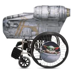 Star Wars: The Mandalorian Wheelchair Cover Set -Disney 2890107019132 4