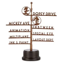 Walt Disney Studios Street Sign Miniature – Disney100 -Disney 3408057807653 3