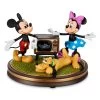Mickey And Minnie Mouse With Pluto Light-Up Musical Figure – Disney100 -Disney 3600048307373