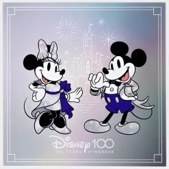 Mickey And Minnie Mouse Disney100 Deluxe Print -Disney 3602106727562 2