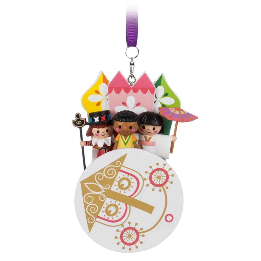 Disney It's A Small World Clock Face Sketchbook Ornament 4 Disney It's A Small World Clock Face Sketchbook Ornament - Image 2