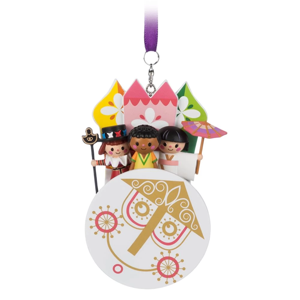 Disney It's A Small World Clock Face Sketchbook Ornament 5 Disney It's A Small World Clock Face Sketchbook Ornament - Image 3