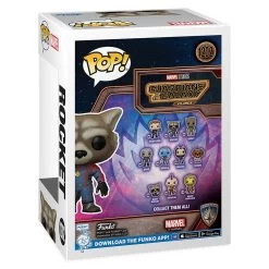Rocket Funko Pop! Vinyl Bobble-Head – Guardians Of The Galaxy Vol. 3 -Disney 3711047374752 3