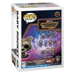 Baby Rocket Funko Pop! Vinyl Bobble-Head – Guardians Of The Galaxy Vol. 3 -Disney 3711047374755 3