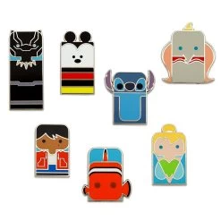 Disney100 Unified Characters Mystery Pin Blind Pack – 5-Pc. – Limited Release -Disney 3801056907595 2