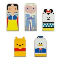 Disney100 Unified Characters Mystery Pin Blind Pack – 5-Pc. – Limited Release -Disney 3801056907595 3