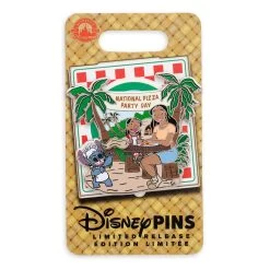 Lilo & Stitch National Pizza Party Day 2023 Pin – Limited Release -Disney 3801059617561 1