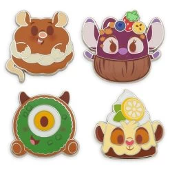 Disney Munchlings Series 2 Mystery Pin Blind Pack – 5-Pc. – Limited Release -Disney 3803056907596 3