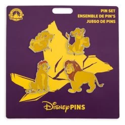 Simba Pin Set – The Lion King -Disney 3803059887603 1