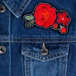 Inspired By Belle – Beauty And The Beast Disney Ily 4EVER Denim Jacket For Girls -Disney 5813106885374 3