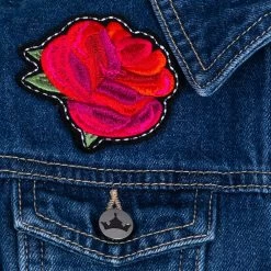 Inspired By Belle – Beauty And The Beast Disney Ily 4EVER Denim Jacket For Girls -Disney 5813106885374 4