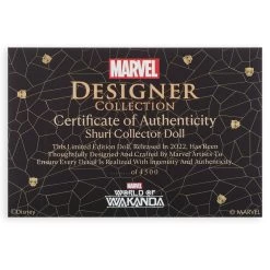 Shuri Marvel Designer Collection Doll – Black Panther: World Of Wakanda – Limited Edition -Disney 6003040901921 6