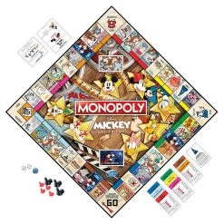 Mickey Mouse And Friends Monopoly Game -Disney 6005048384532 2