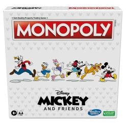 Mickey Mouse And Friends Monopoly Game -Disney 6005048384532 5