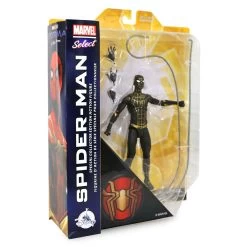Spider-Man Black Suit Spider-Man: No Way Home Collector Edition Action Figure – Marvel Select By Diamond – 7'' 11 Spider-Man Black Suit Spider-Man: No Way Home Collector Edition Action Figure – Marvel Select By Diamond – 7'' -Disney 6101047453989 4