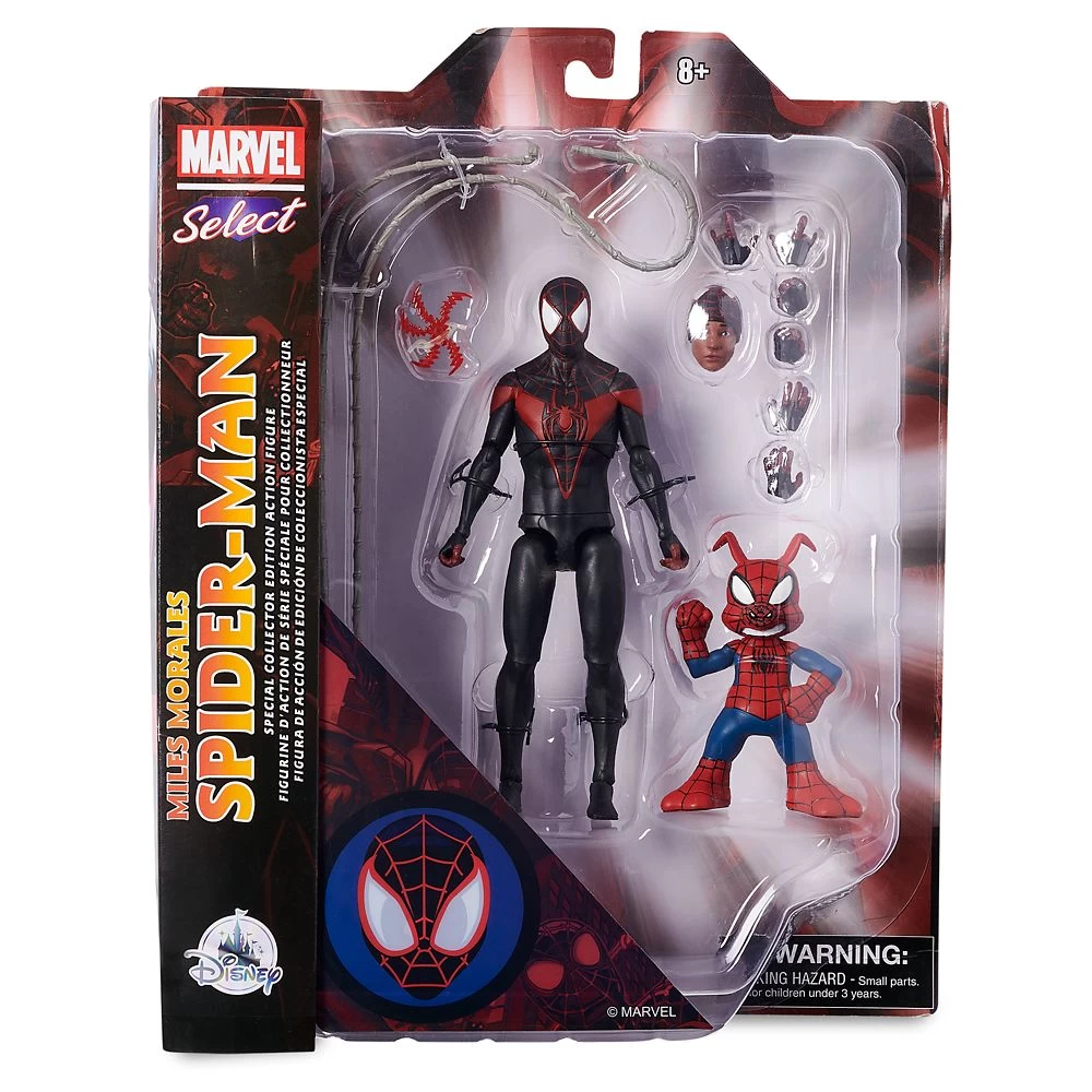 Spider-Man Miles Morales Action Figure – Marvel Select By Diamond – 7'' 8 Spider-Man Miles Morales Action Figure – Marvel Select By Diamond – 7'' - Image 6