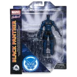 Black Panther (Comic Colors) Action Figure – Marvel Select By Diamond – 7'' -Disney 6101047454319 7