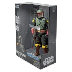 Boba Fett Talking Action Figure – Star Wars Power Force – 10'' H -Disney 6101047624276 6