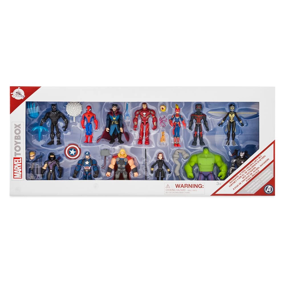 Avengers Action Figure Gift Set – Marvel Toybox 3 Avengers Action Figure Gift Set – Marvel Toybox