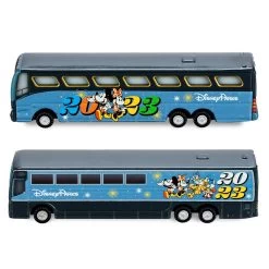 Mickey Mouse And Friends Disney Parks 2023 Die Cast Bus Set -Disney 6102106994501 2