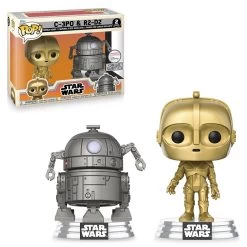 C-3PO And R2-D2 Pop! Vinyl Bobble-Head Figure Set By Funko – Star Wars