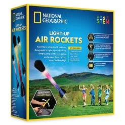 National Geographic Light-Up Air Rockets -Disney 6103105633893 5