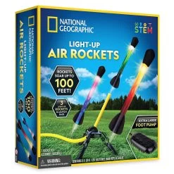 National Geographic Light-Up Air Rockets -Disney 6103105633893 6