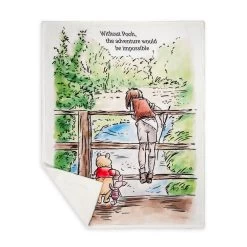 Winnie The Pooh Classic Fleece Throw -Disney 6504047397400 1