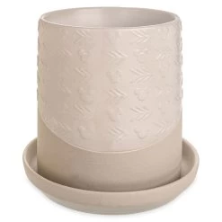 Mickey Mouse Icon Plant Pot And Saucer -Disney 6504056577391 1