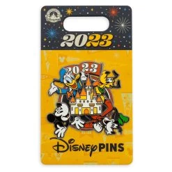 Mickey Mouse And Friends Spinner Pin 2023 -Disney 6505056907129 2