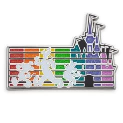 Disney Pride Collection Mickey Mouse And Friends Fantasyland Castle Pin