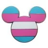 Disney Pride Collection Mickey Mouse Icon Pin – Transgender Flag