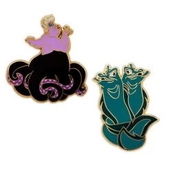 Ursula And Flotsam With Jetsam Pin Set – The Little Mermaid