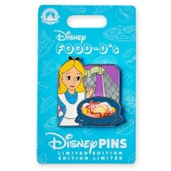Alice In Wonderland Pin – Food-D's – Limited Edition -Disney 6505059887455 1