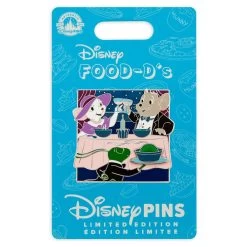 Miss Bianca And Bernard Pin – The Rescuers Down Under – Food-D's -Disney 6505059887456 1