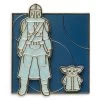 Din Djarin And Grogu Pin – Star Wars: The Mandalorian – Limited Release