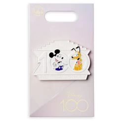 Mickey Mouse And Pluto Disney100 Pin -Disney 6505106667424 1