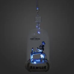 Mickey Mouse Light-Up And Sound Living Magic Sketchbook Ornament – Steamboat Willie – Disney100 -Disney 6506048307361 1