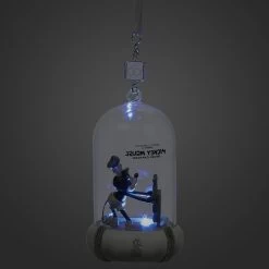 Mickey Mouse Light-Up And Sound Living Magic Sketchbook Ornament – Steamboat Willie – Disney100 -Disney 6506048307361 3