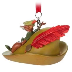 Robin Hood Hat Sketchbook Ornament -Disney 6506059317364 1