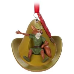 Robin Hood Hat Sketchbook Ornament -Disney 6506059317364 4