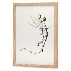 Tinker Bell Framed Wall Decor -Disney 6804058842527 1
