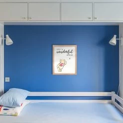 Winnie The Pooh ''It's A Wonderful World'' Framed Wall Decor -Disney 6804058842530 1